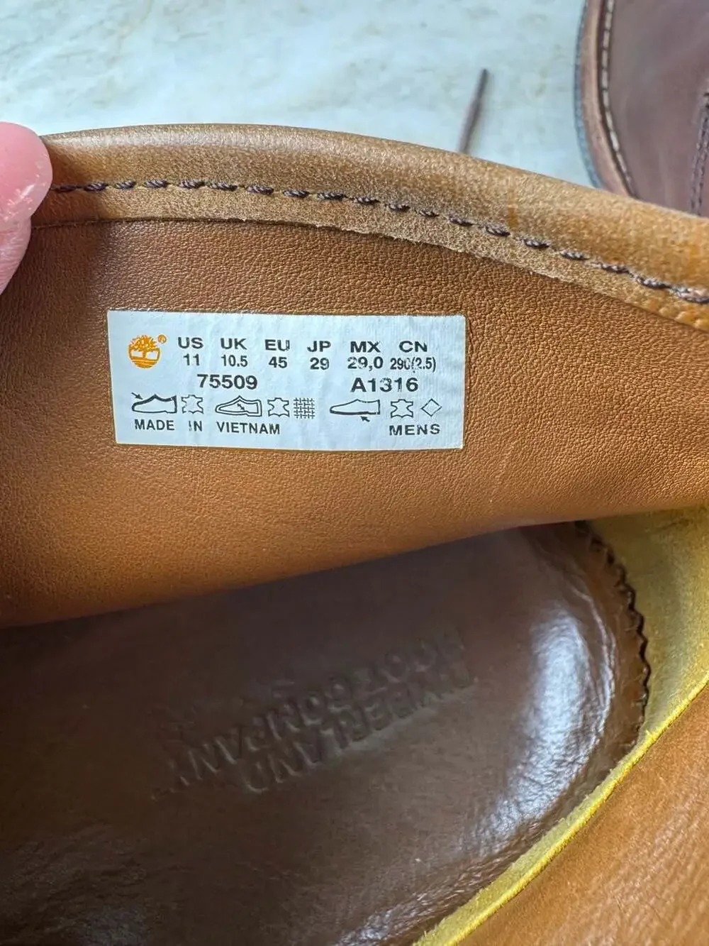 Timberland Boot Company Wodehouse Lost History Brown Leather Chukka Boots 11